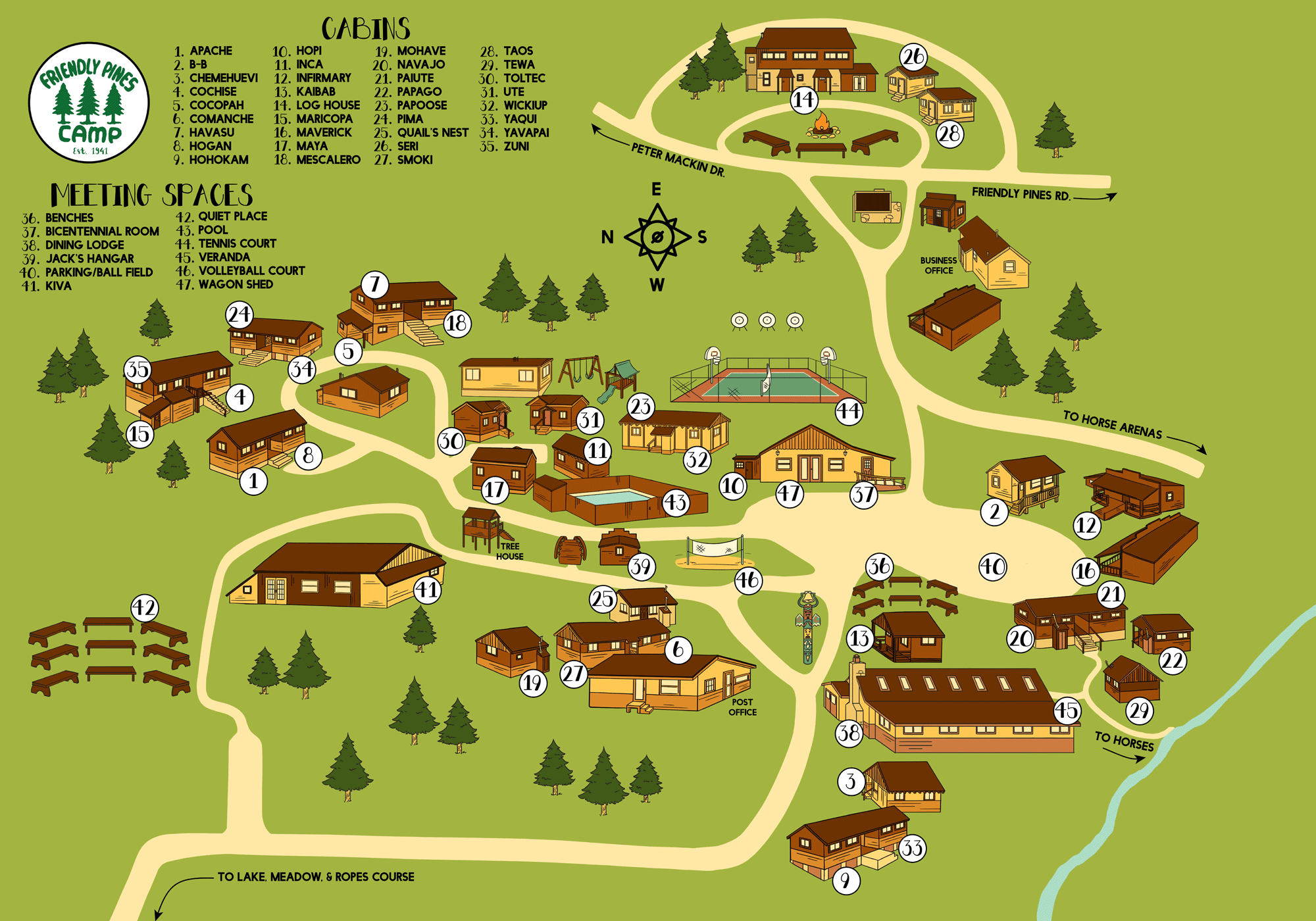 Mount Magazine State Park Campground Map Of Campsites